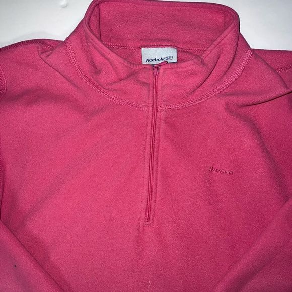 Reebok Quarter Zip Fleece Pullover - Picture 3 of 9